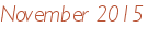 November 2015